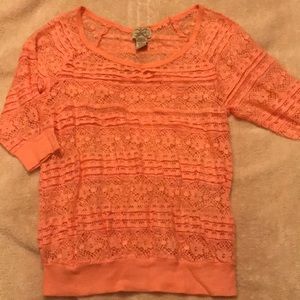 Salmon colored Shirt